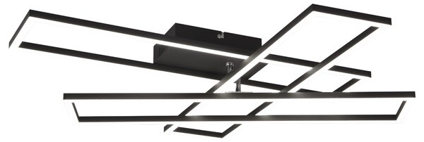 Stropní LED svítidlo CORSO matná černá