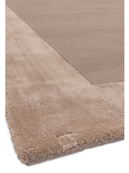 Světle hnědý ručně tkaný koberec s příměsí vlny 160x230 cm Ascot – Asiatic Carpets
