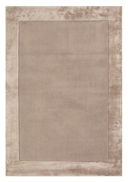 Světle hnědý ručně tkaný koberec s příměsí vlny 160x230 cm Ascot – Asiatic Carpets