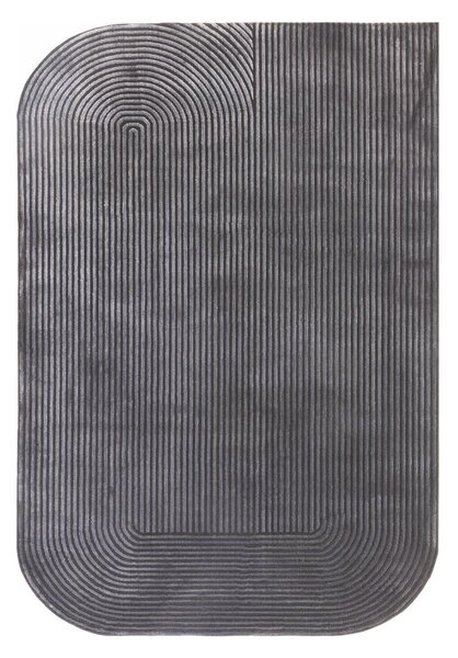 Antracitový koberec 200x290 cm Kuza – Asiatic Carpets