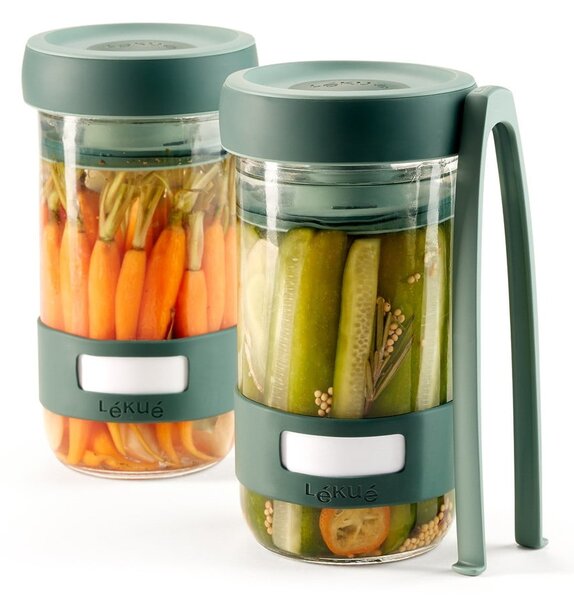 Set na kvašení 2 ks 700 ml Pickles – Lékué