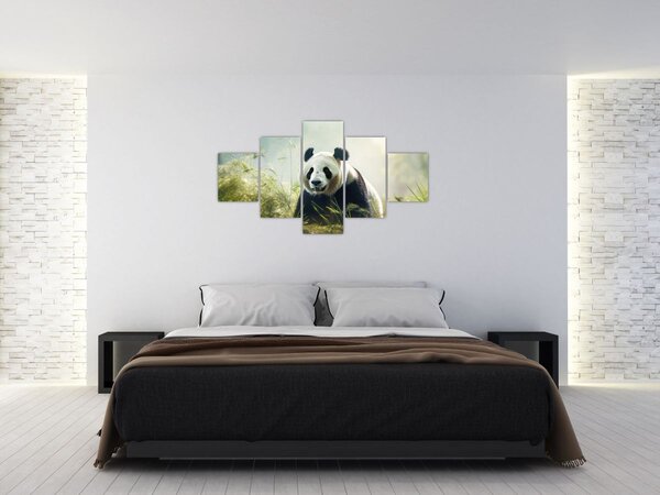 Obraz - Panda (125x70 cm)
