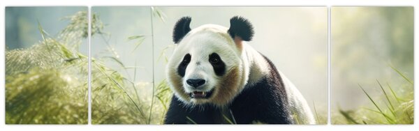 Obraz - Panda (170x50 cm)