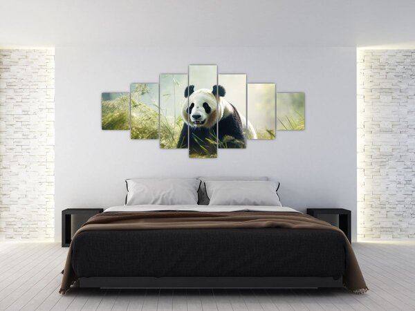 Obraz - Panda (210x100 cm)