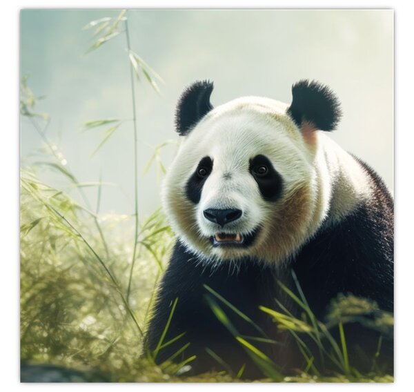 Obraz - Panda (30x30 cm)