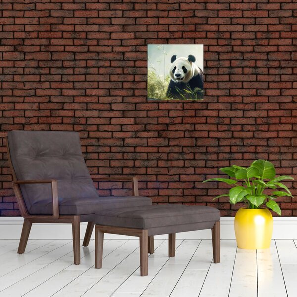 Obraz - Panda (30x30 cm)