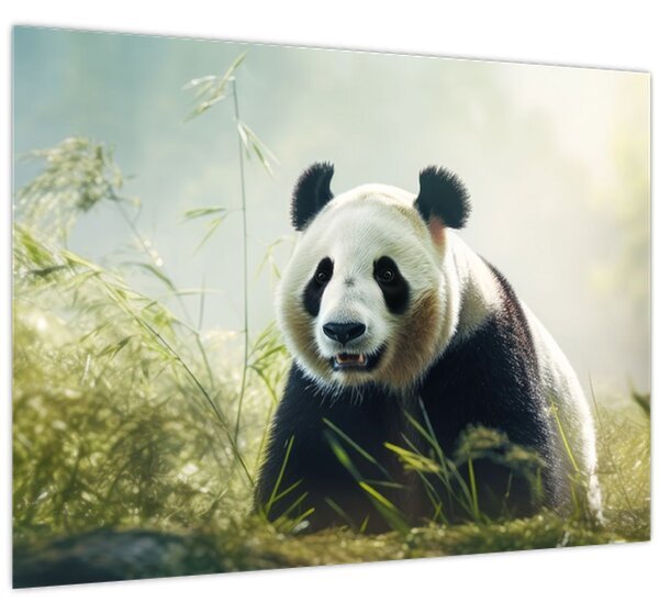 Obraz - Panda (70x50 cm)
