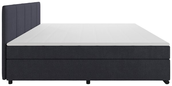 POSTEL BOXSPRING, 240/200 cm, antracitová MID.YOU - Manželské postele, Online Only