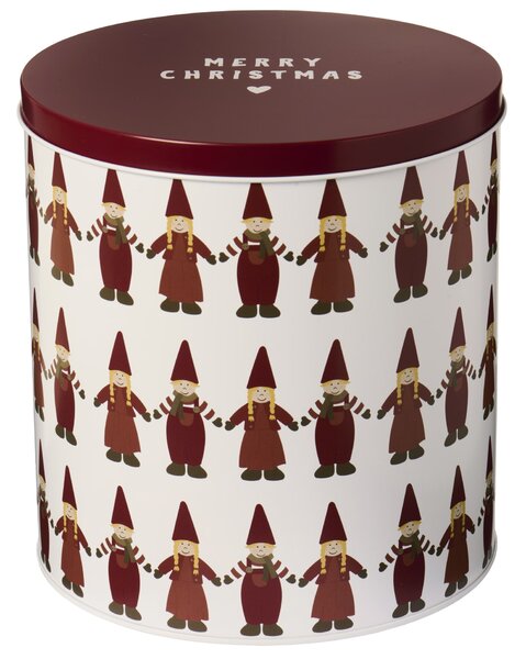 Plechová dóza Santa's Helpers Tall Round