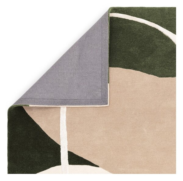 Zelený ručně tkaný vlněný koberec 160x230 cm Matrix – Asiatic Carpets