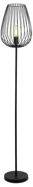 Stojací lampa NEWTON 4 černá ocel