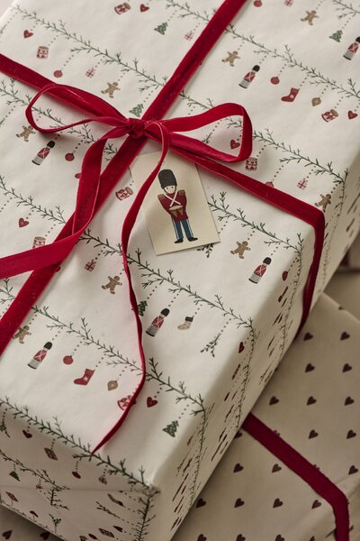 Papírový štítek na dárky My Nostalgic Christmas – set 8 ks
