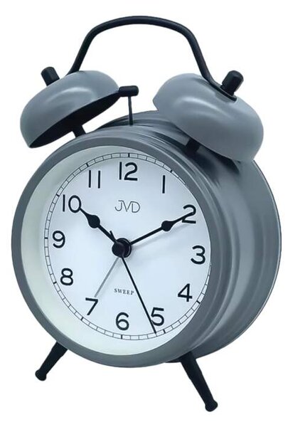 JVD Ručkový analogový netikající budík JVD SRP2219.3 s mechanickým zvoněním