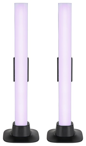 Set 2ks LED RGB lamp POLLIVER černá