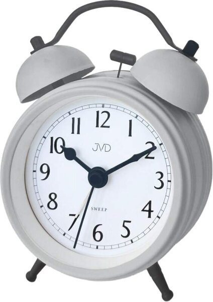 JVD Ručkový analogový netikající budík JVD SRP2218.3 s mechanickým zvoněním