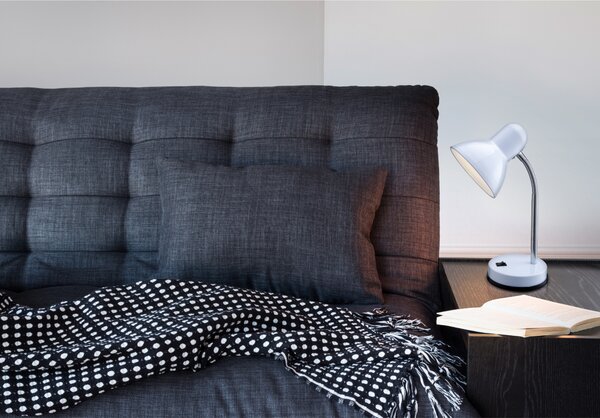 Stolní lampa BASIC bílá
