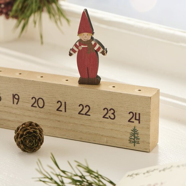 Adventní kalendář Santa's Helper 50 cm