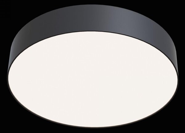 Maytoni Moderní stropní LED svítidlo ZON, 35W, ⌀ 30 cm, 4000K Barva: Černá