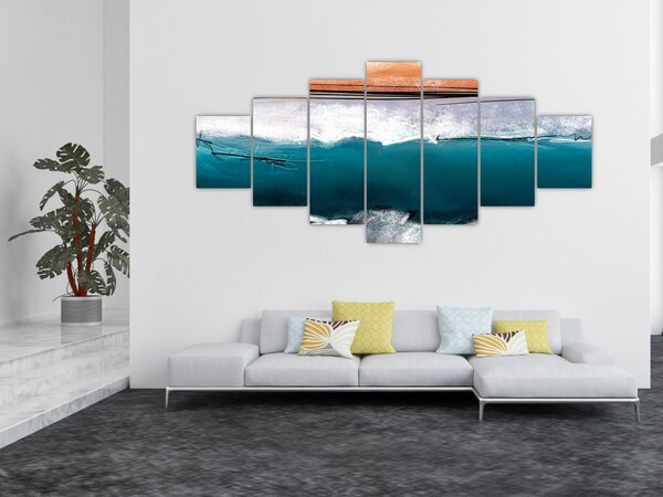 Obraz - Abstrakce (210x100 cm)