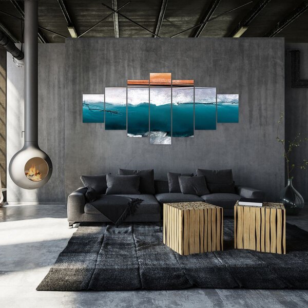 Obraz - Abstrakce (210x100 cm)