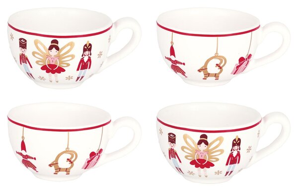Vánoční ozdoba Xmas gold mix – set 4 ks