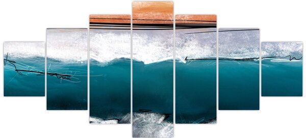 Obraz - Abstrakce (210x100 cm)