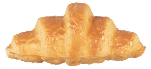 Dekorace plastový croissant – 13x7x5 cm