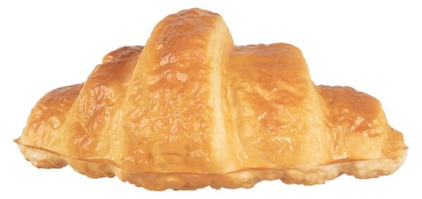 Dekorace plastový croissant – 13x7x5 cm