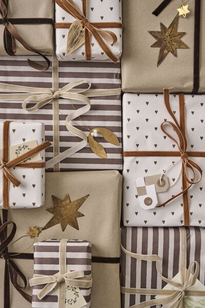 Balicí papír Brown Stripes – 5 m