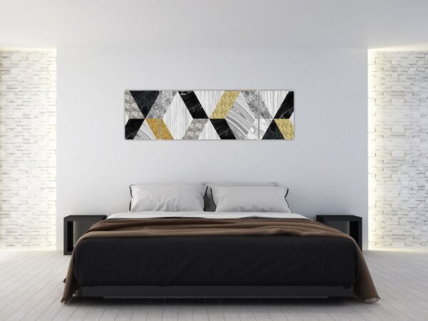 Obraz - Texturovaný dekor (170x50 cm)