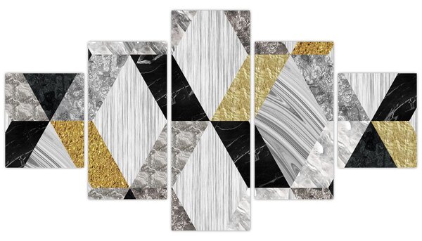 Obraz - Texturovaný dekor (125x70 cm)