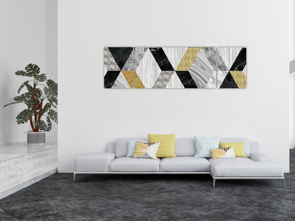 Obraz - Texturovaný dekor (170x50 cm)