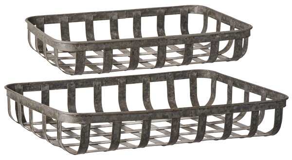 Úložný kovový koš Metal Menší