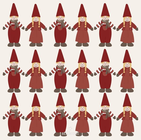 Papírové ubrousky Santa's Helpers – 20 ks