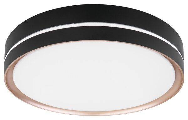 Stropní LED svítidlo MANNI černá/bronzová