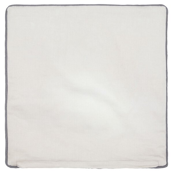 Vyšívaný povlak na polštář Cindarella Pale Grey 40 × 40 cm