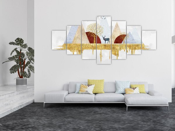 Obraz - Dekor (210x100 cm)