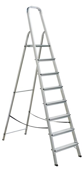 Elkop Jednostranný hliníkový žebřík, 2 příčky