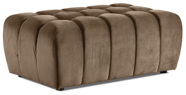 Designový taburet ILANIS - světle hnědý