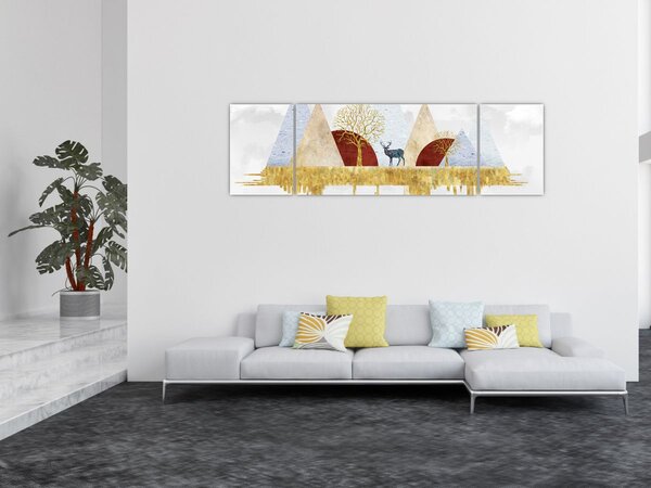 Obraz - Dekor (170x50 cm)