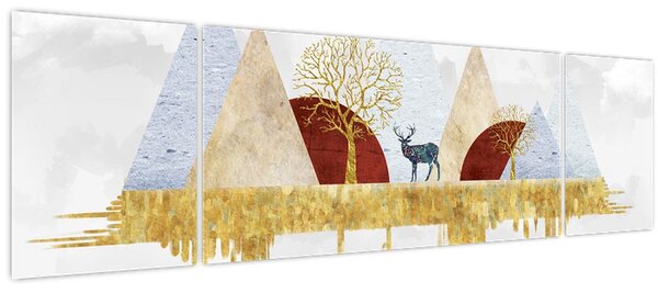 Obraz - Dekor (170x50 cm)