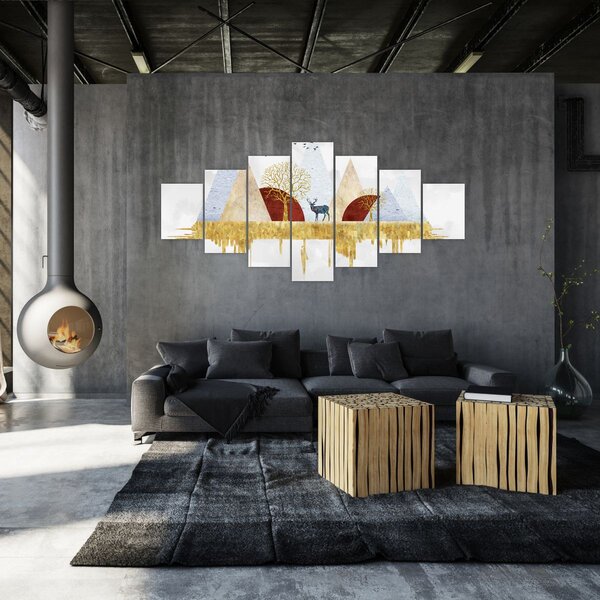 Obraz - Dekor (210x100 cm)