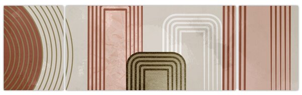 Obraz - Minimalistická ilustrace (170x50 cm)