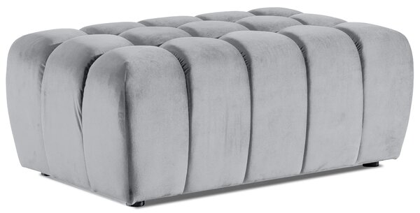 Designový taburet ILANIS - světle šedý