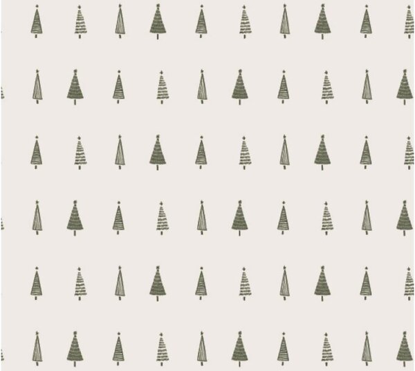 Ib Laursen Balicí papír Christmas Tree Green - 5m IBL404