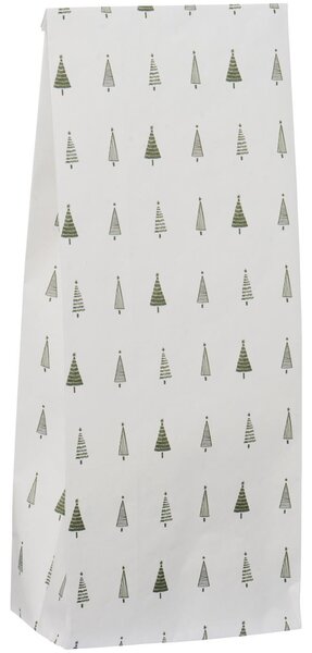Ib Laursen Papírový sáček Christmas Tree Green - S IBL405