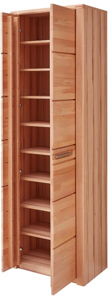 SKŘÍŇ NA ODĚV, barvy buku, jádrový buk, 65/201/40 cm Linea Natura - Šatní skříně, Online Only