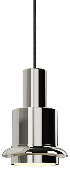 DCW éditions Chaumont L E27 závěsné svítidlo ON/OFFStříbrnáBílá