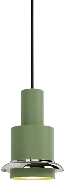 DCW éditions Chaumont S E27 závěsné svítidlo ON/OFFZelenáStříbrná