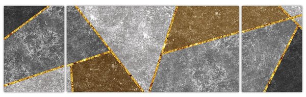 Obraz - Imitace materiálů (170x50 cm)
